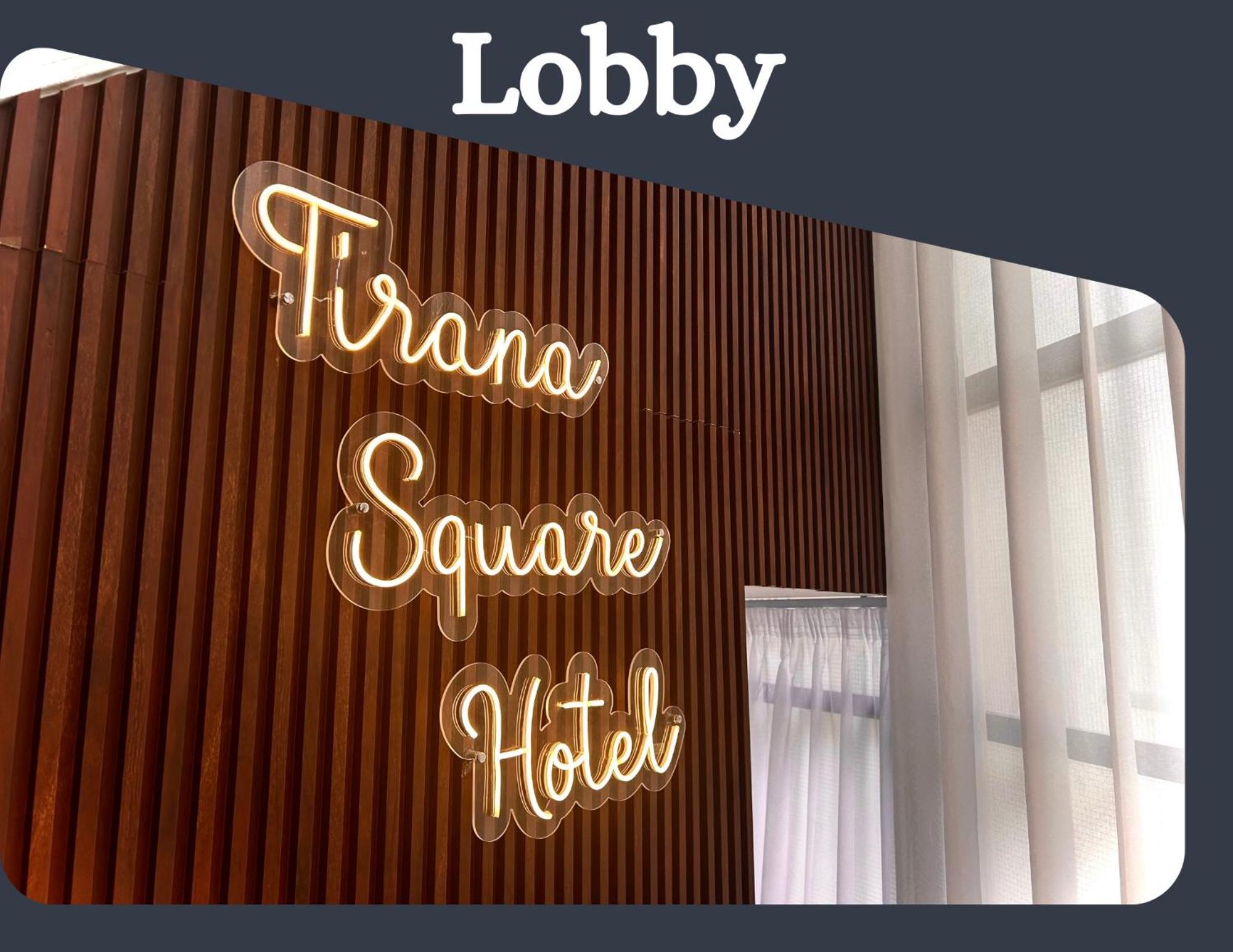 Tirana Square Hotel Экстерьер фото